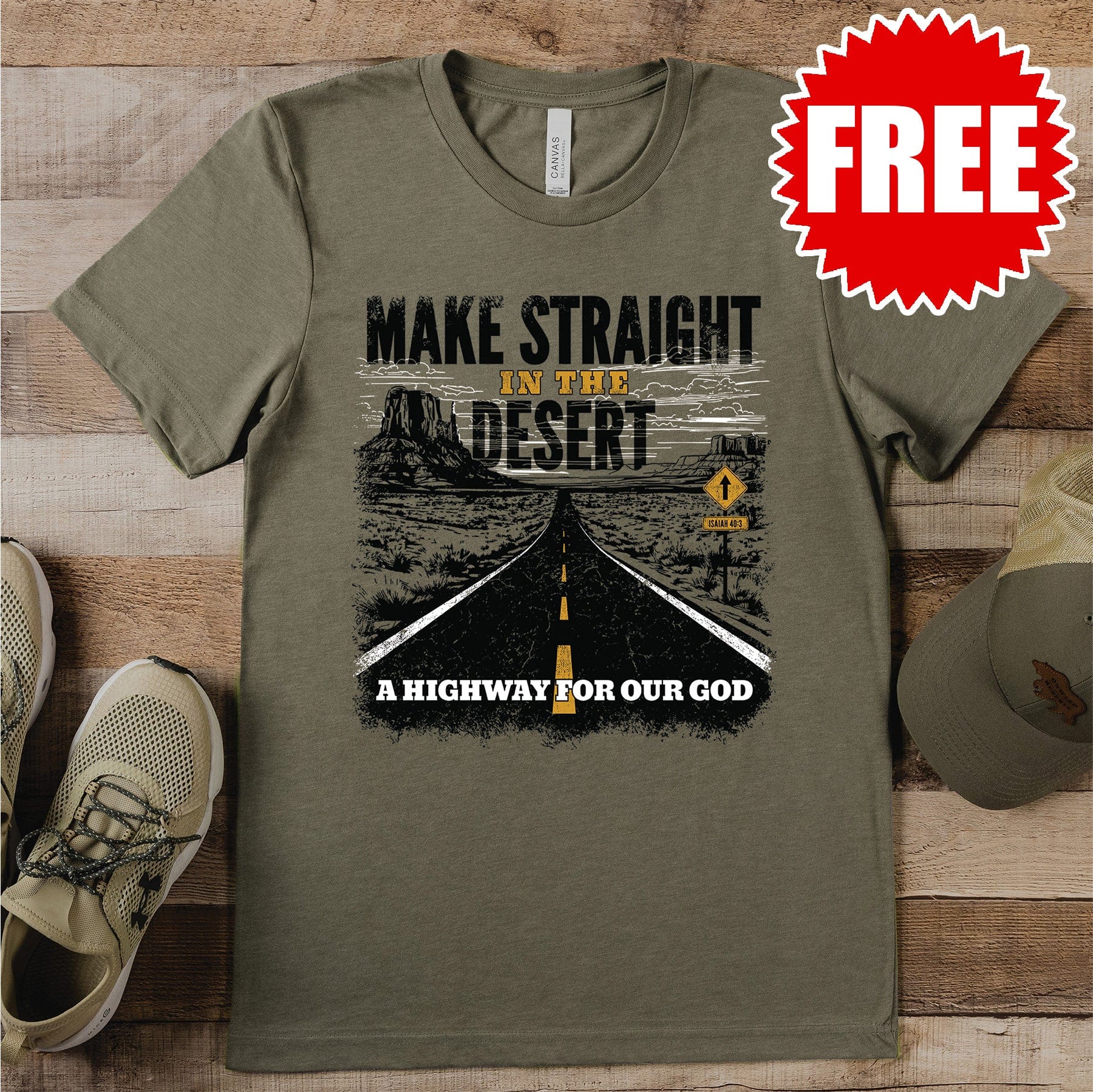 Straight Highway Men's Tee - 0