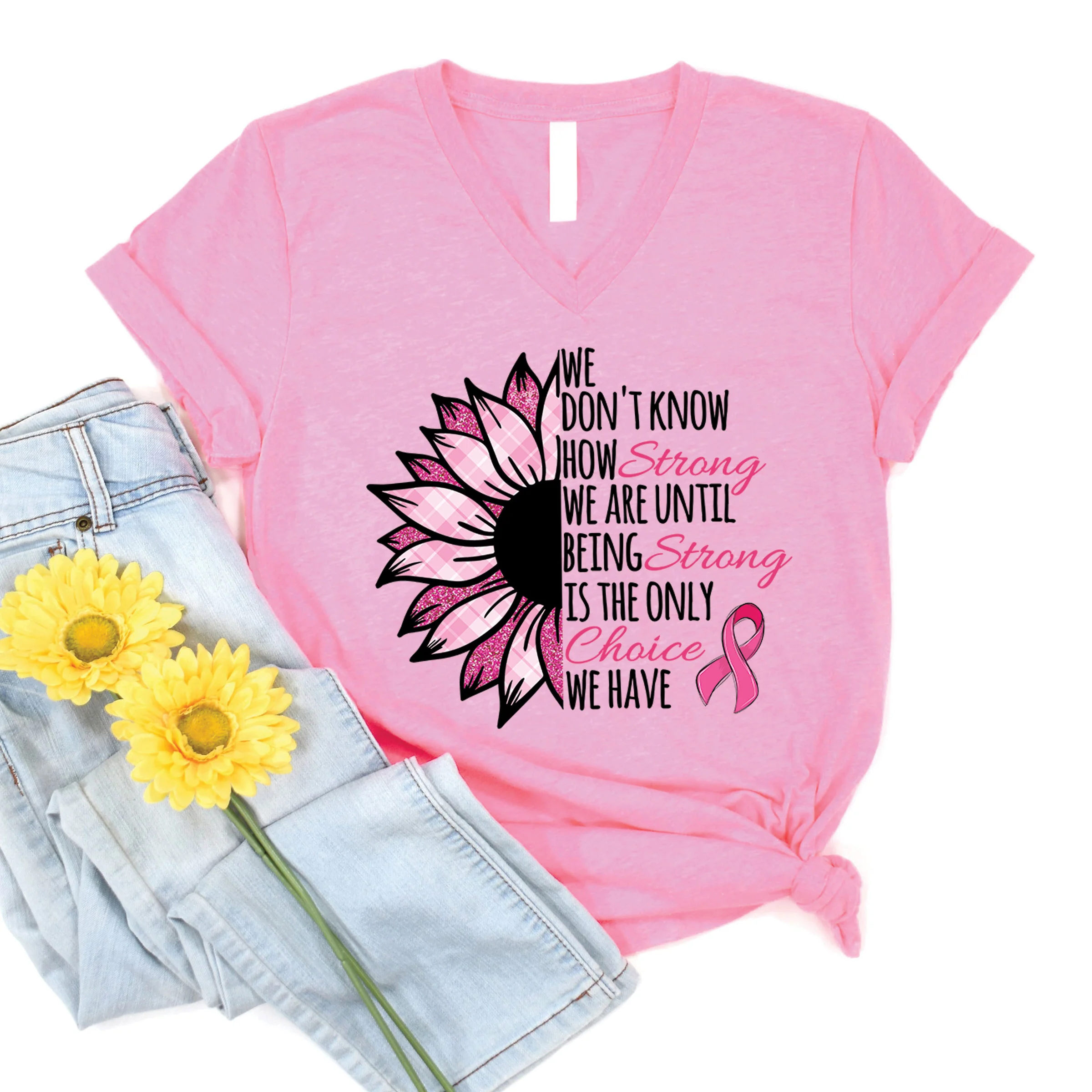 Sunflower Strong V-Neck