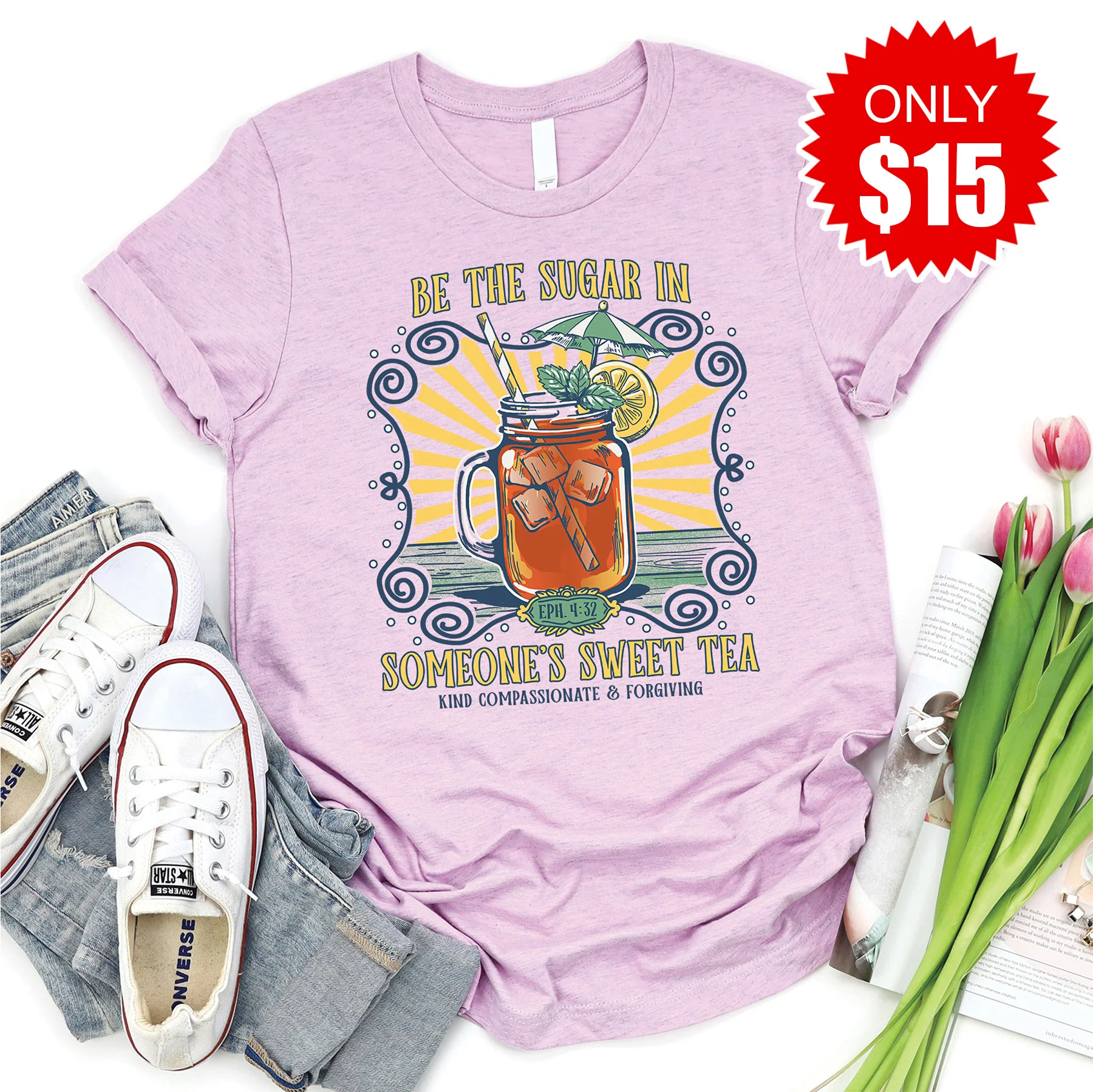 Sweet Tea Sugar Tee - 15