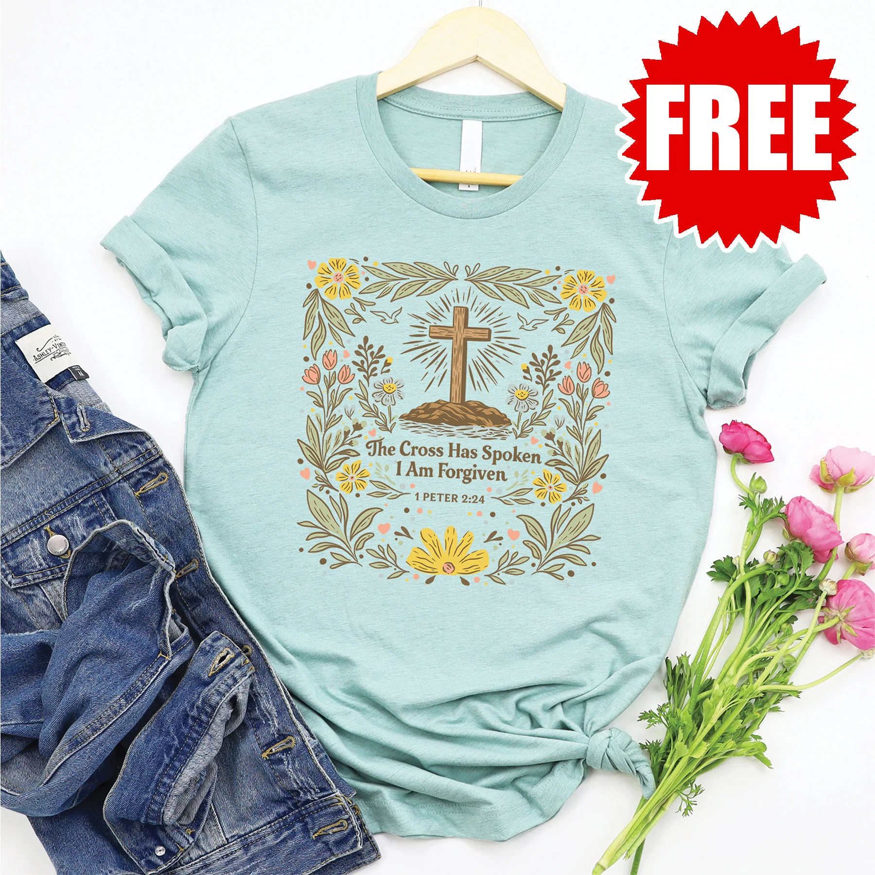 The Cross Has Spoken Tee - 0