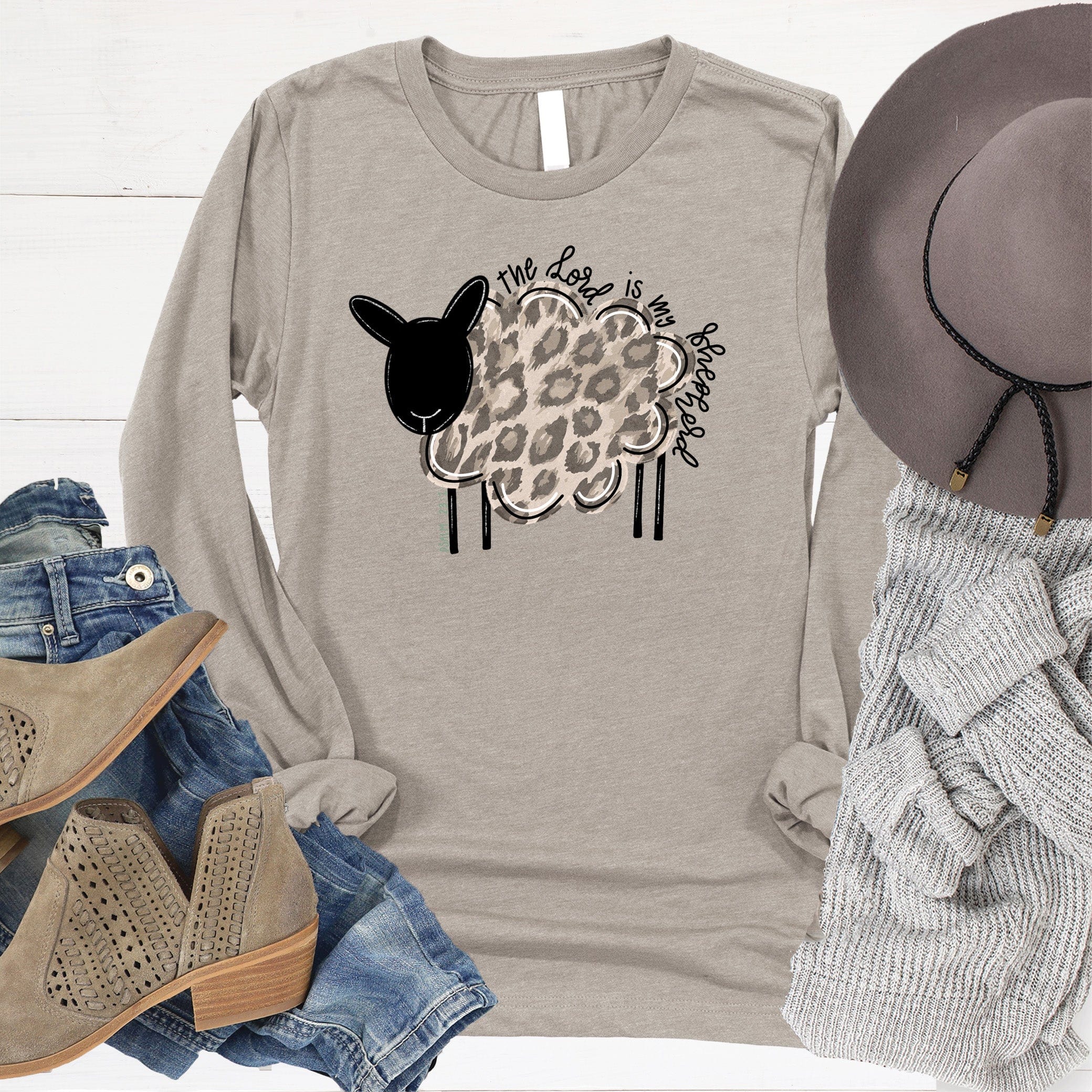 The Lord Is My Shepherd Long Sleeve