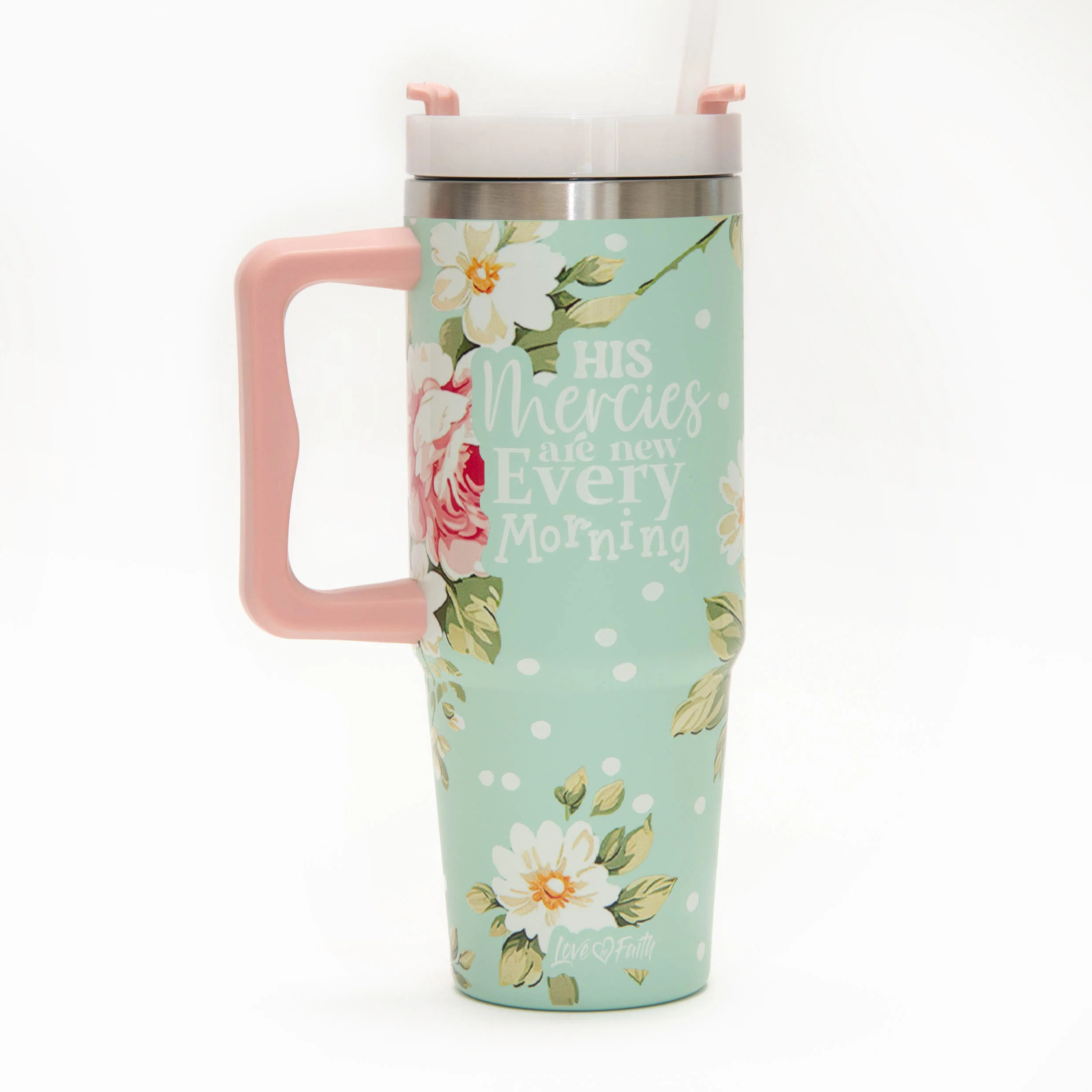 His Mercies Are New Tumbler & Sweatshirt - Image 4