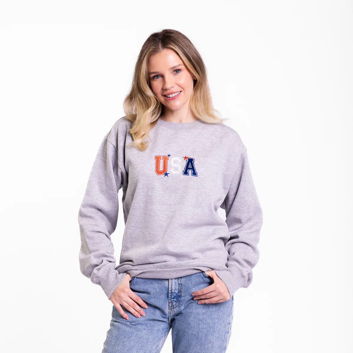 USA Varsity Sweatshirt - 12 - Image 3