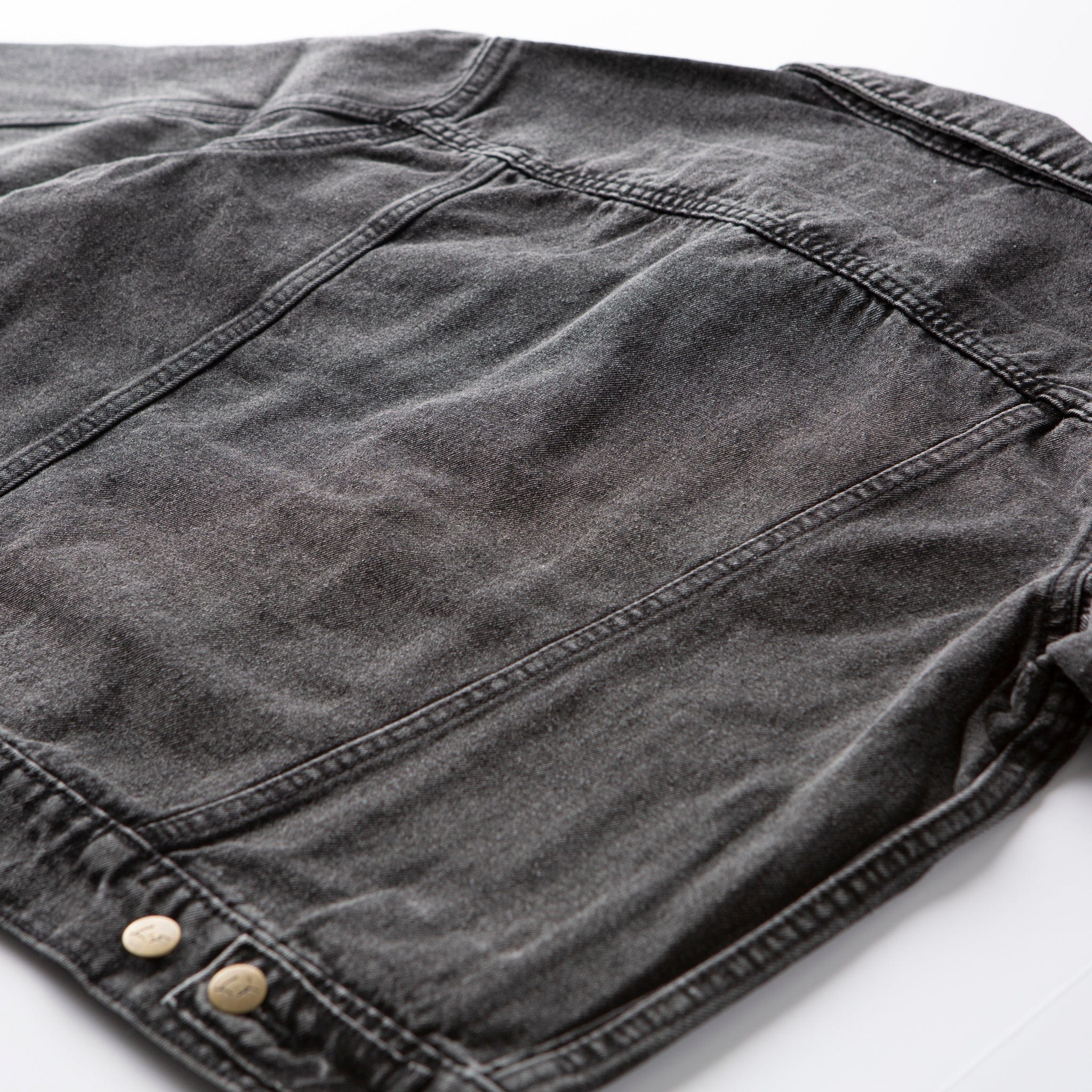 Vintage Washed Blessed Denim Jacket - Image 5