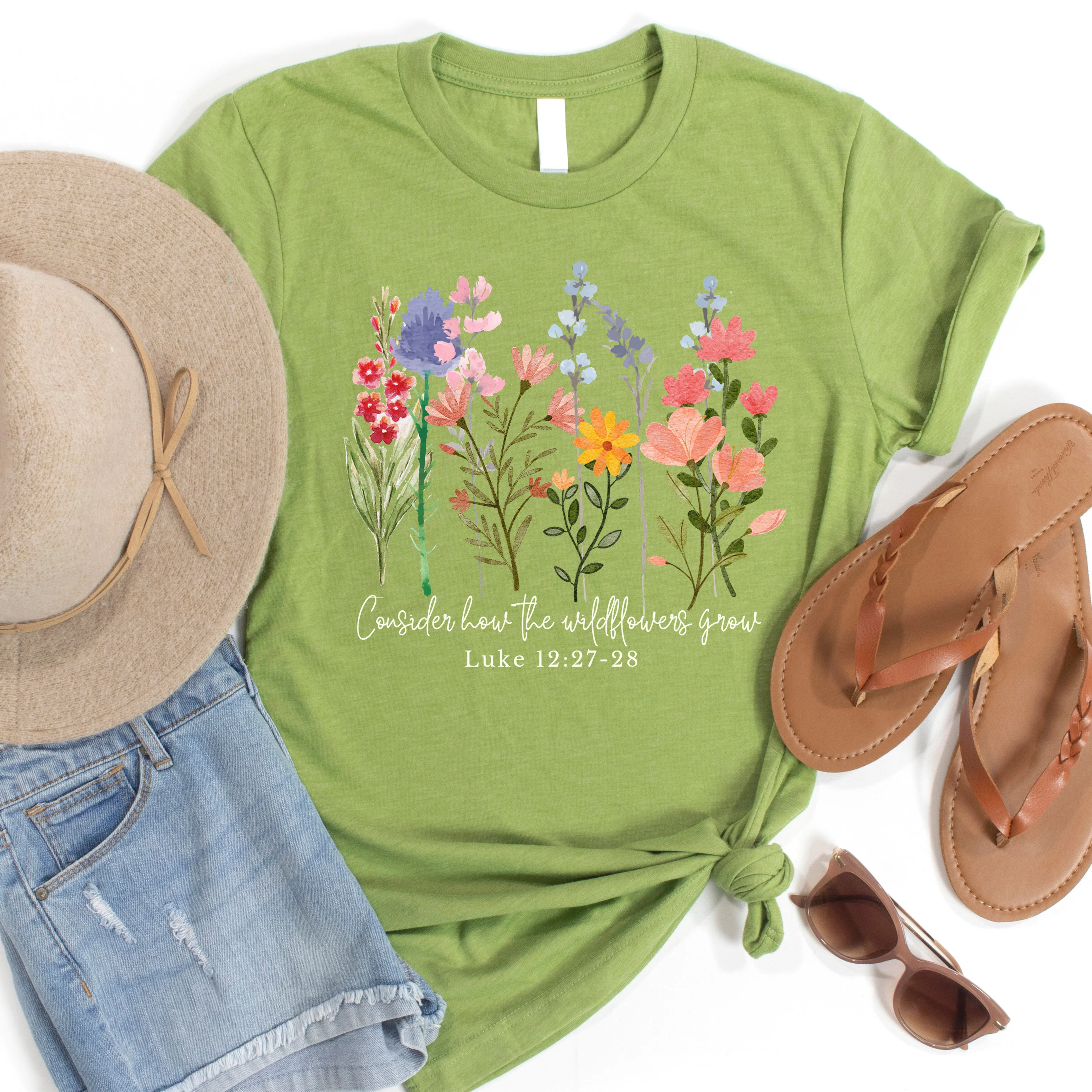 Wild Flowers Grow Tee - Image 2