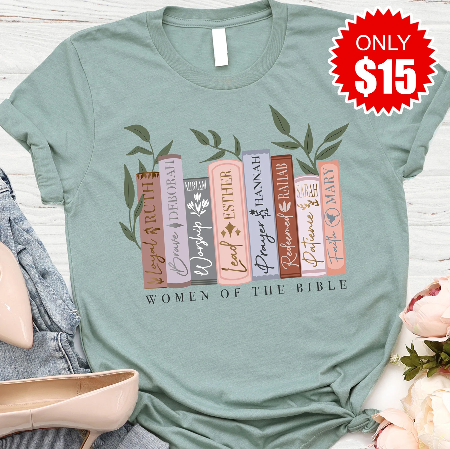 Women of the Bible Tee - 15