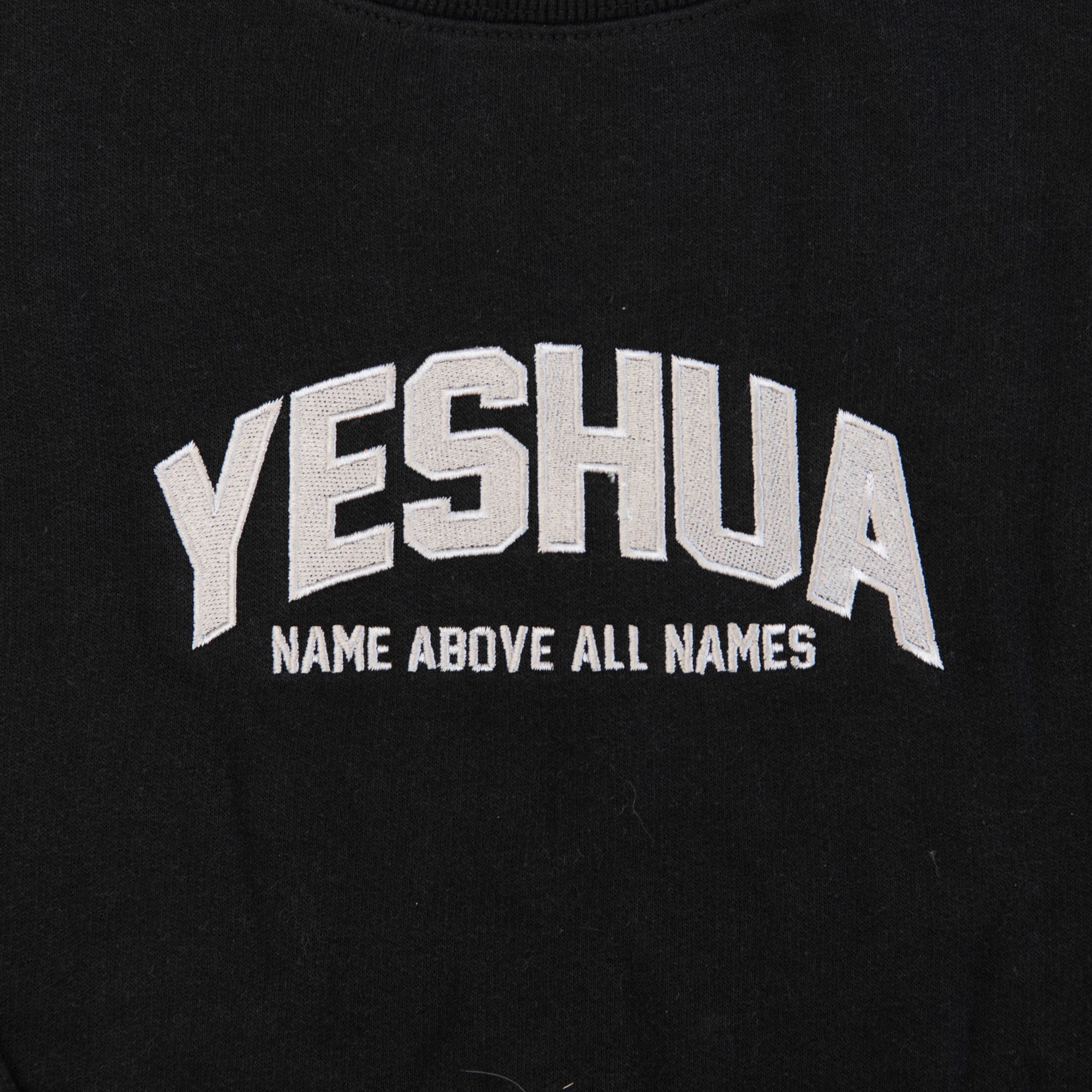 Yeshua Embroidered Crewneck Sweatshirt - 20 - Image 2